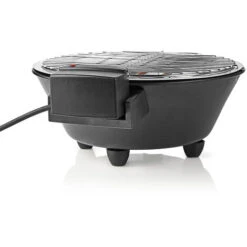 Nedis Elektrischer Kugelförmiger Grill Rund 30cm, Barbecue Grill, Rundgrilll, Balkongrill 1250 Watt, Schwarz -Grill Verkauf 19699428 5