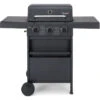 TAINO COMPACT 3+0 Gasgrill Grillwagen Platzsparend Griller Gas Grill BBQ Schwarz -Grill Verkauf 32914002 1