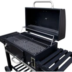 TAINO HERO XXL Smoker BBQ Grillwagen Holzkohlegrill Grill Räucherofen Schwarz -Grill Verkauf 32914010 4