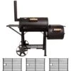 TAINO Yuma Massiver Smoker BBQ GRILLWAGEN Holzkohle Grill 90 Kg 3,5mm Set Roste -Grill Verkauf 34697486 1