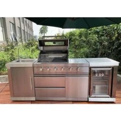 Buschbeck Outdoorküche Oxford BBQ Grill Gas Gasgrill 4 Brenner 19,2 KW -Grill Verkauf 37076806 2