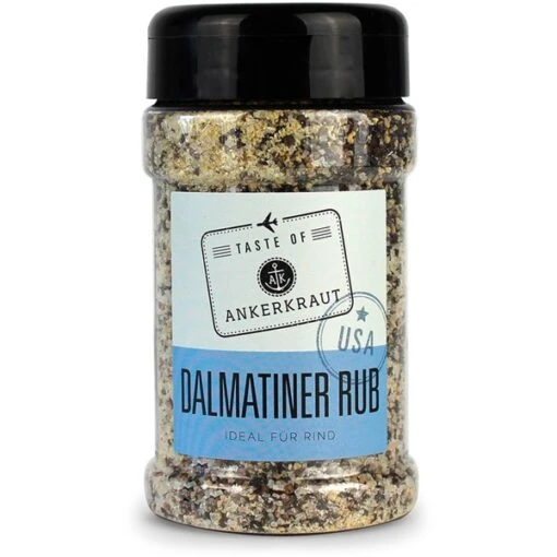 Ankerkraut Dalmatiner Rub (USA), Gewürz (270 G, Streudose) -Grill Verkauf