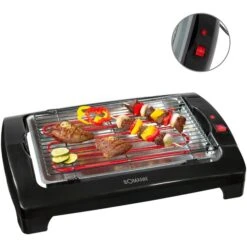 Bomann Barbeque-Tischgrill BQ 1240 CB, Elektrogrill (schwarz, 2.000 Watt) -Grill Verkauf Bomann Barbeque Tischgrill BQ 1240 CB Elektrogrill@@9ggedo01 1