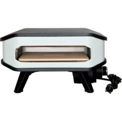 Cozze Pizzaofen 13", Mit Tür / Hitzeschild (schwarz/weiß, 2.200 Watt, Für Pizzen Bis Ca. Ø 34cm) -Grill Verkauf Cozze Pizzaofen 13 mit T r Hitzeschild@@1909326 1