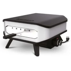 Cozze Pizzaofen 13", Mit Tür / Hitzeschild (schwarz/weiß, 2.200 Watt, Für Pizzen Bis Ca. Ø 34cm) -Grill Verkauf Cozze Pizzaofen 13 mit T r Hitzeschild@@1909326 5