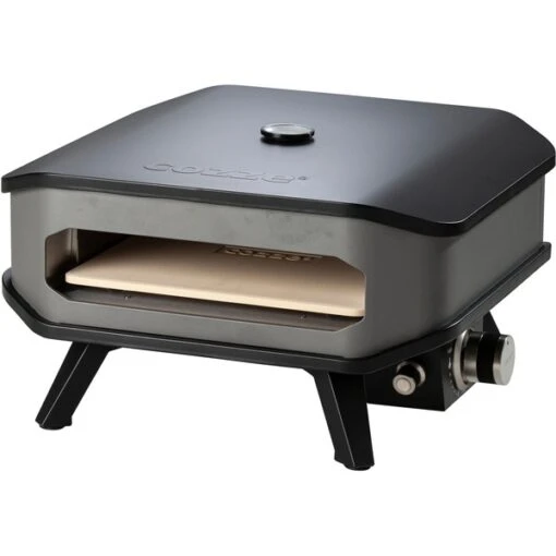 Cozze Pizzaofen 13", Mit Thermometer (schwarz/grau, Für Pizzen Bis Ca. Ø 34cm) -Grill Verkauf Cozze Pizzaofen 13 mit Thermometer@@1854650 2