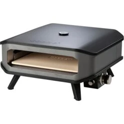 Cozze Pizzaofen 17", Mit Thermometer (schwarz/grau, Für Pizzen Bis Ca. Ø 42cm) -Grill Verkauf Cozze Pizzaofen 17 mit Thermometer@@1854657 2