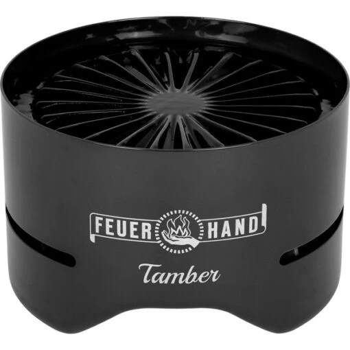 Feuerhand Tisch-Holzkohlegrill Tamber, Jet Black (schwarz, Ø 20cm) -Grill Verkauf Feuerhand Tisch Holzkohlegrill Tamber Jet Black@@1855414 2