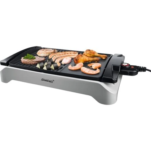 Steba BBQ-Tischgrill VG 101, Elektrogrill (schwarz/silber, 2.000 Watt) -Grill Verkauf Steba BBQ Tischgrill VG 101 Elektrogrill@@9ggedqb1 1