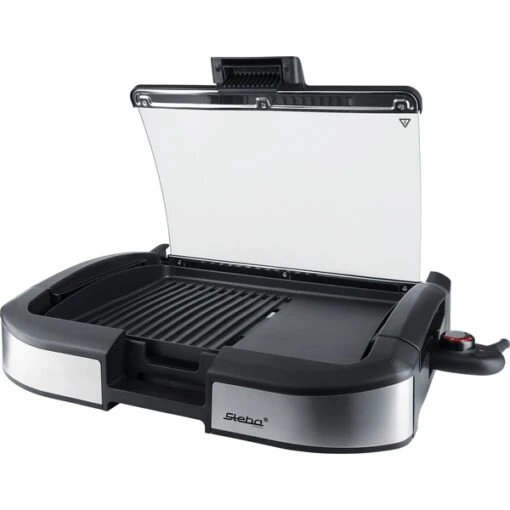 Steba BBQ Tischgrill VG 195, Elektrogrill (schwarz, 2.200 Watt) -Grill Verkauf Steba BBQ Tischgrill VG 195 Elektrogrill@@1755887 1